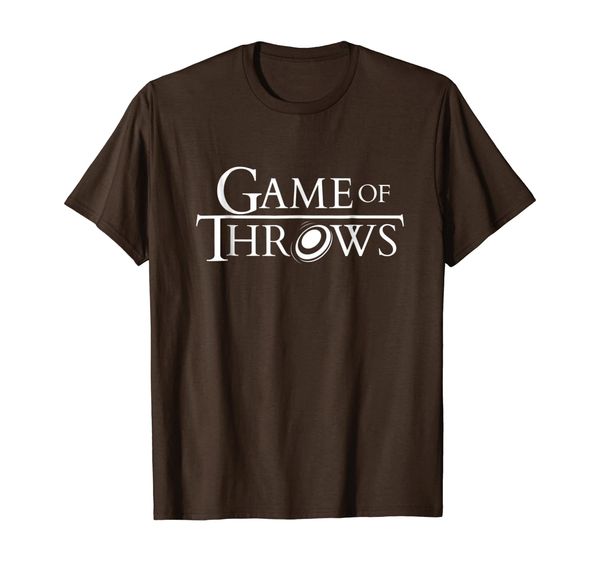 

"game of throws" epic disc golf t shirt - men women, White;black