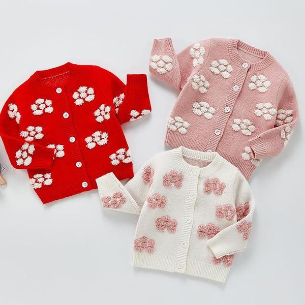 

pullover spring autumn 1-3 years old infant baby girl sweater hand down cardigan jacket for girls, Blue