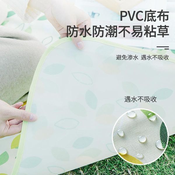 

outdoor pads camping mats, convenient moisture-proof waterproof thickened lawns, enlarged picnic cloths beach mat foldable