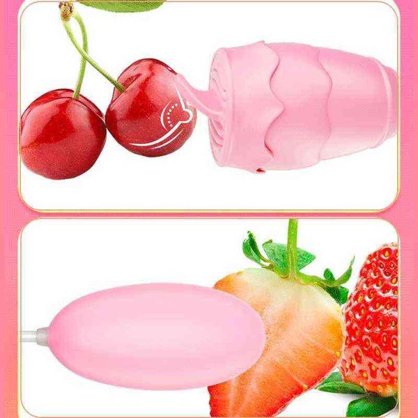 NXY Eier Zungenvibratoren USB Vibrierendes Ei 20 Frequenz G-Punkt Vagina Massage Oral Lecken Klitoris Stimulator Sexspielzeug für Frauen Q208 1203
