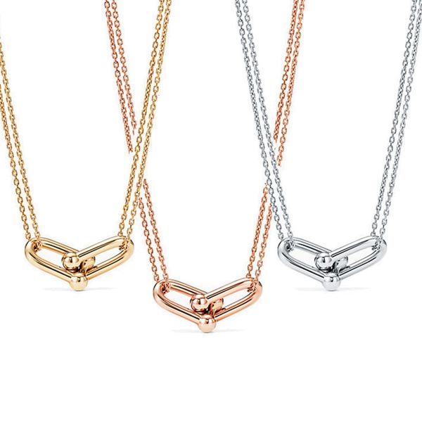 

hoge kwaliteit 1:1 originele sterling zilver 925 dames ketting 45cm, 50cm, 60cm liefde voor vriendin, Silver