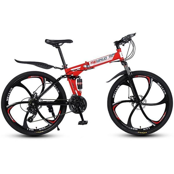 

mountain road bike absorber bicycle 26 inch variable speed folding student car mens bicycles bycicle bycycle for men red