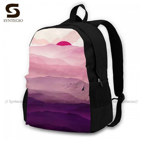 

backpack lavender backpacks back to school runner breathable style polyester bags