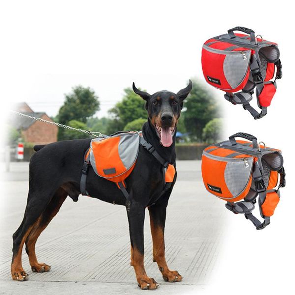 

dog car seat covers reflective pet outdoor backpack large pitbulls adjustable saddle bag harness carrier for traveling hiking camping