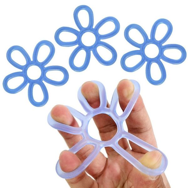 

accessories 3pcs silicone hand expander finger grip stretcher wrist strength resistance exercise bands