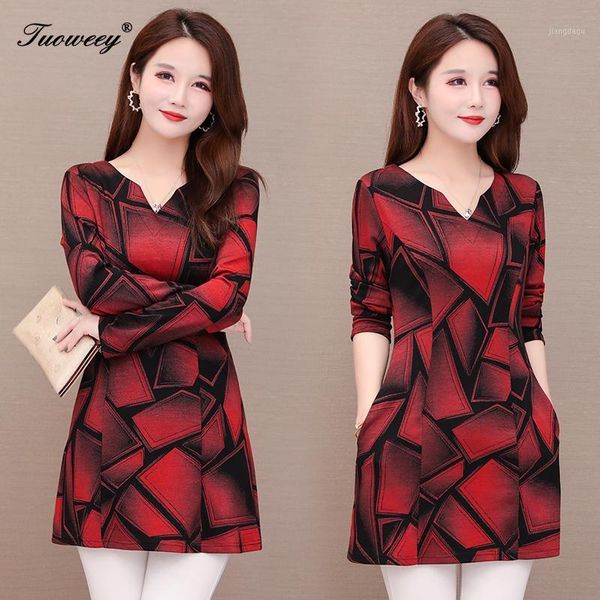 

spring autumn plus size long sleeve blouses fashion slim casual print elegant ol style women shirts loose clothing women's &, White