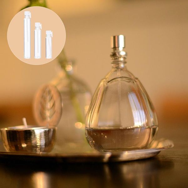 

storage bottles & jars 150pcs perfume test tube transparent trial trasparent (1ml 2ml 3ml 50pcs for eac