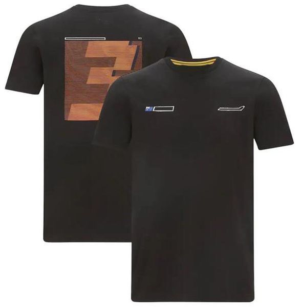 

f1 racing suit t-shirt, team short-sleeved, 2021 polyester quick-drying, the same style customized