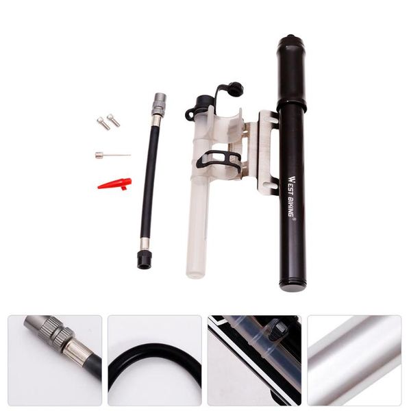 

bike pumps 1pc practical pump compact mountain and road (black)