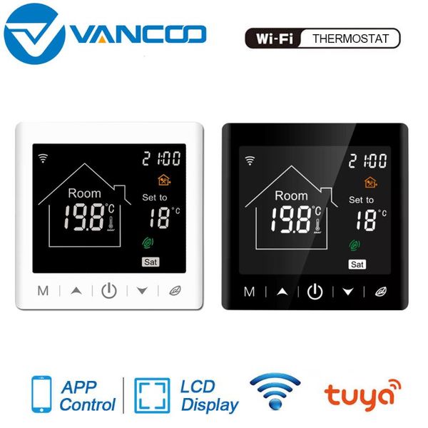 

smart home control tuya wifi thermostat 220v temperature controller for water/electric /gas boiler heating room thermoregulator with alexa
