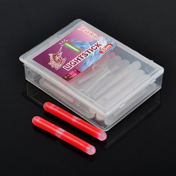 

fishing accessories 15 sticks fluorescent lightstick light stick glow red green night float rod lights dark