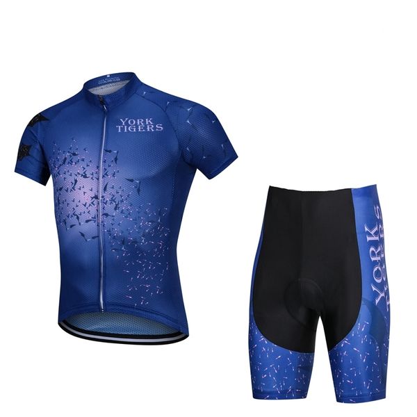 

yrktigers new spring summer breathable and quick drying customized men's cycling suit, Gray