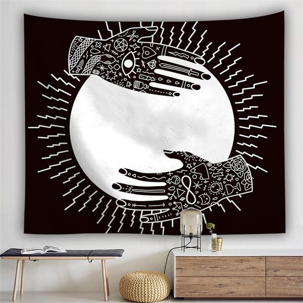 

tapestries hippie mandala tapestry wall hanging boho decor home cloth witchcraft dorm carpet compass