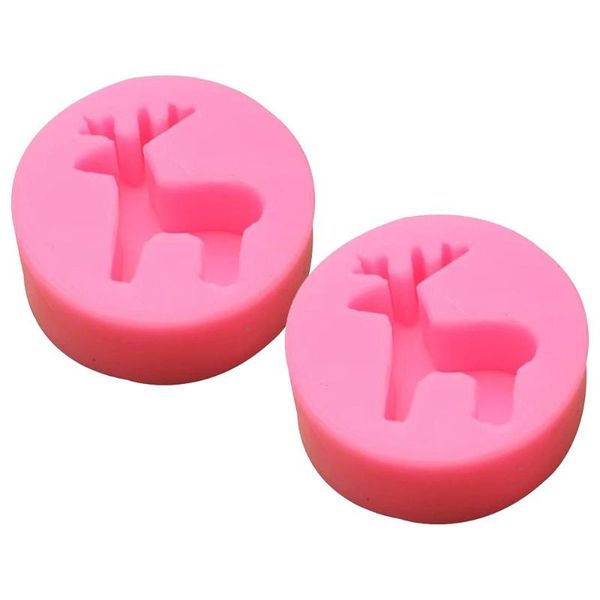 

gel pens 2pcs baking christmas diy crafts clay sugarcraft tools deer silicone mold soap dye