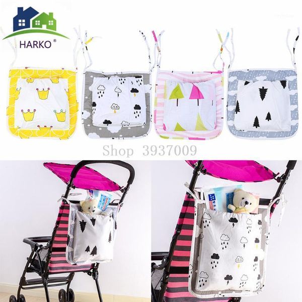 

stroller parts & accessories baby hanging basket storage bag carriage cot bed crib organizer diaper pocket accessories1