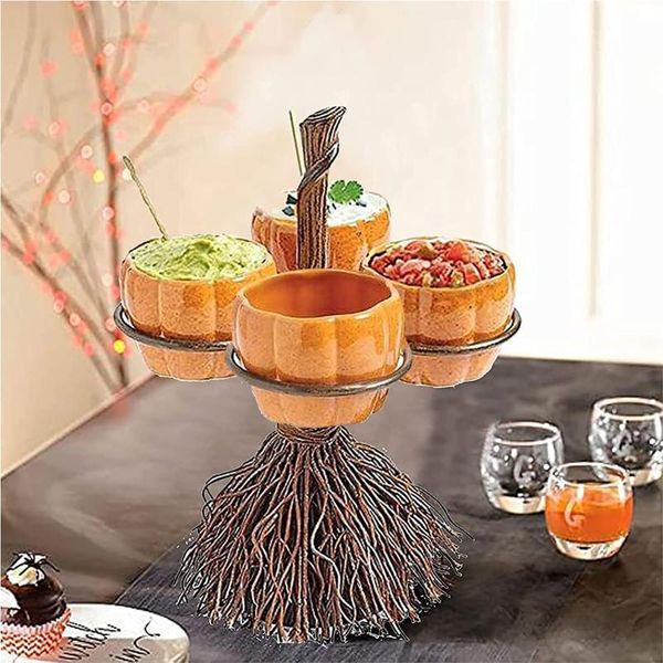 

bowls halloween pumpkin snack bowl stand creative basket 4