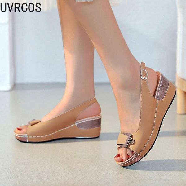 

fashion simple women's sandals casual wild pure color simple personality want to buckle trend women's shoes, Black