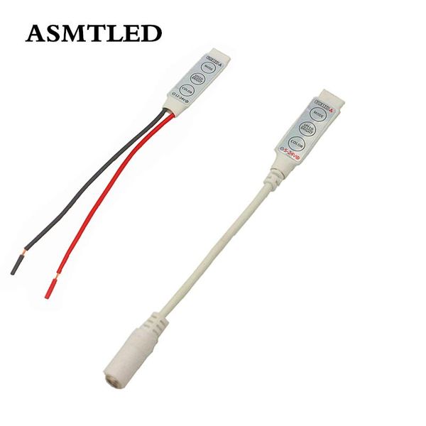 

controllers dc 5-24v mini 3key rgb led controller for smd 2835 3528 strip light