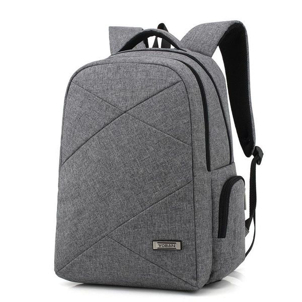 

backpack 2021 men's multifunction canvas bag brand 14.1inch lapnotebook for men waterproof back pack school