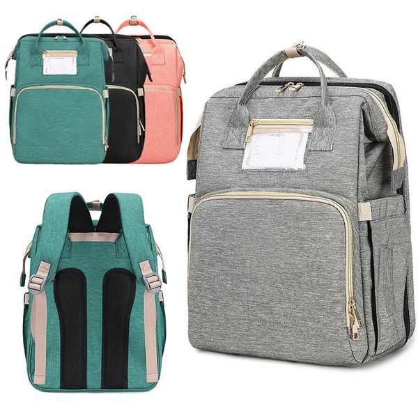 

diaper bags 4types backpack folding baby bed mummy bag portable shoulder retractable for mom bolsa