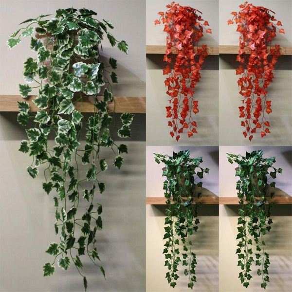 

artificial ivy trailing vine faux leaf garland wedding plant fake foliage decor
