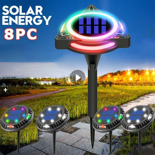 

lawn lamps led solar ground plug light garden outdoor powered lamp lantern waterproof lighting for pathway patio yard
