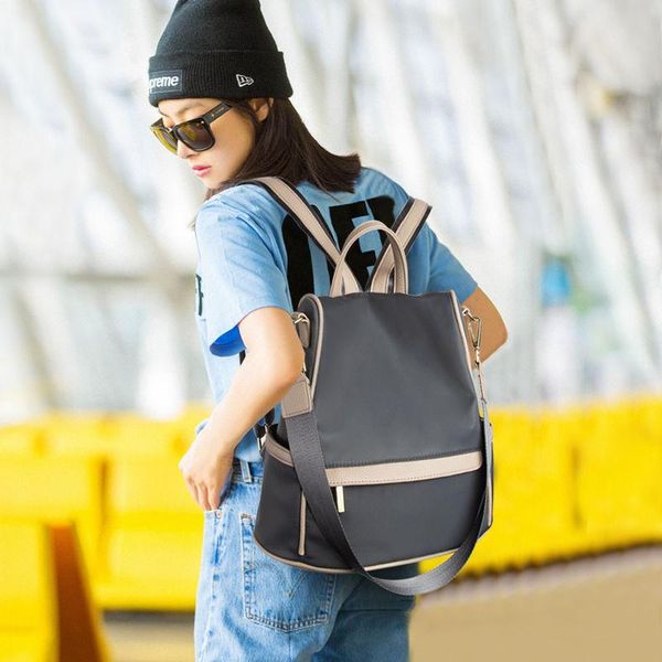 

backpack women's oxford cloth korean anti-theft nylon travel leisure large capacity bag