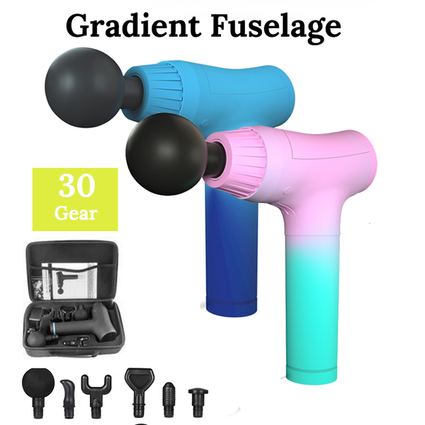 

massage gun deep tissue body shoulder back neck massager muscle fascia relaxation slimming shaping pain relief