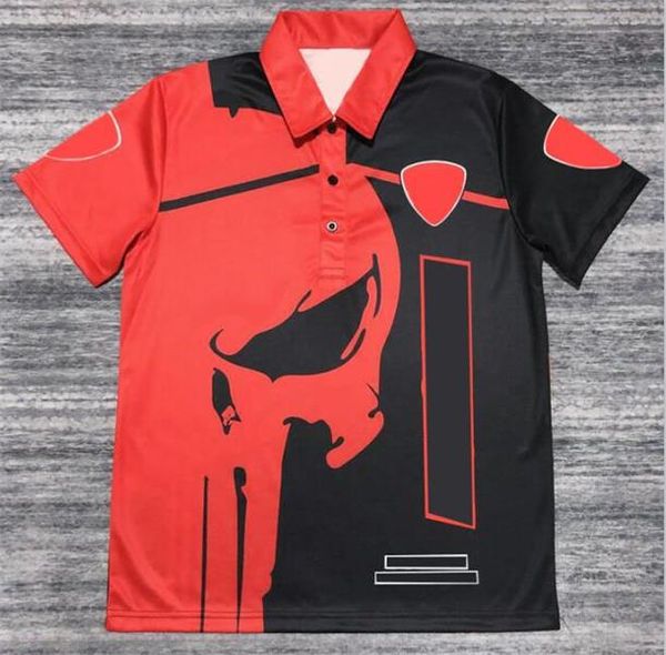 

formula one f1 team lapel t-shirt summer shirt same style customization