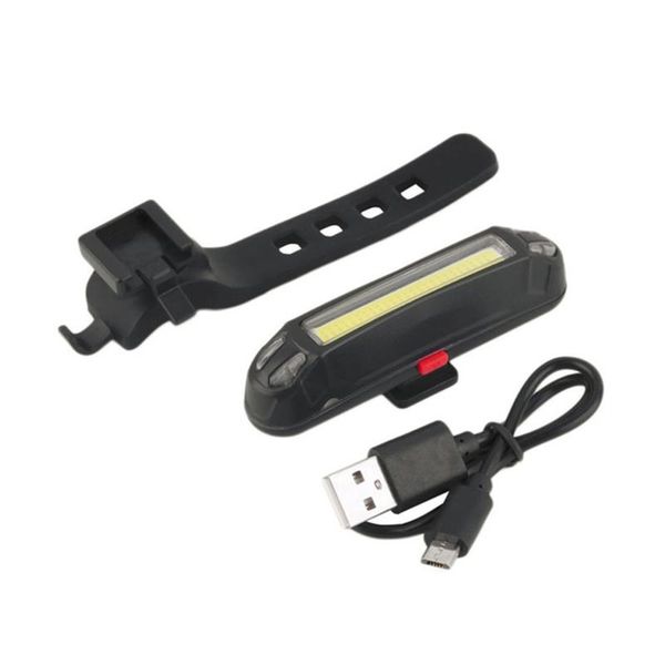 

bike lights rechargeable bicycle taillights waterproof cob led usb mountain tail light taillight safety warning rear bicy