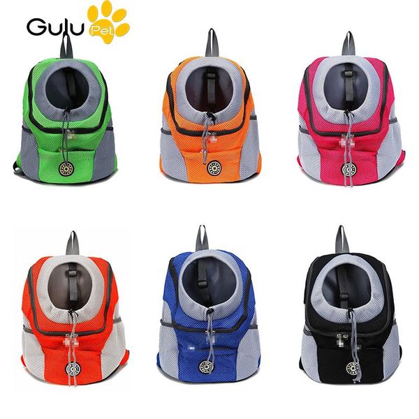 

pet carriers carrying for small cats dogs backpack transport bag outdoor carrier portable mesh front bag double shoulder
