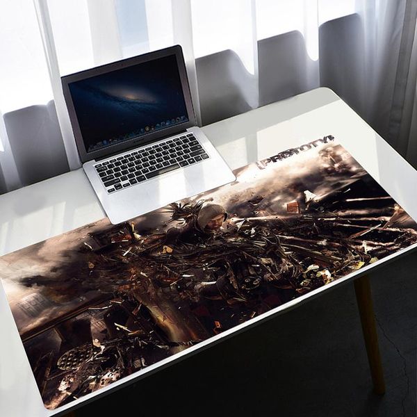 

mouse pads & wrist rests prototype anime pad gaming keyboard mousepad large speed office computer accessories table mausepad pc gamer comple