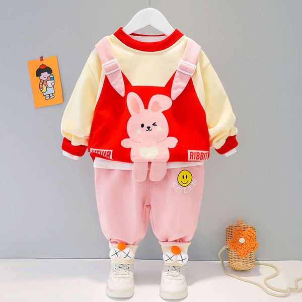 

2021 new foreign style girl's baby's one year old boy's spring suit, White