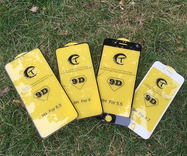 

for iphone 12 mini 11 pro max xr xs max 8 8plus 9d curved tempered glass case friendly full glue fast fit
