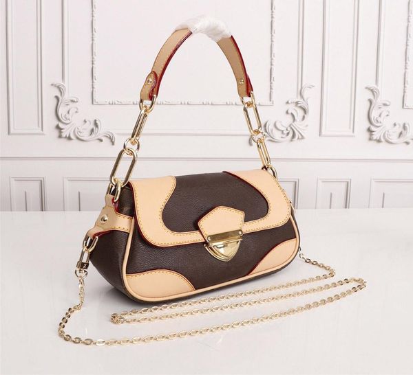 

2021 fashion designers women handbags luxurys lady shoulder bags leather messenger bag classic flowers crossbody purses chains plaid totes 6