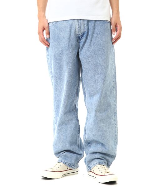 

2021 s hiphop new europe america kanye west oversize torre baggy washing water retro jeans fashion men women pants 30-36 tbny, Blue