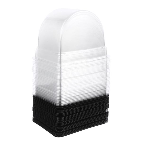 

30 pcs transparent cake blister box cake pastries box bake packaging with lid
