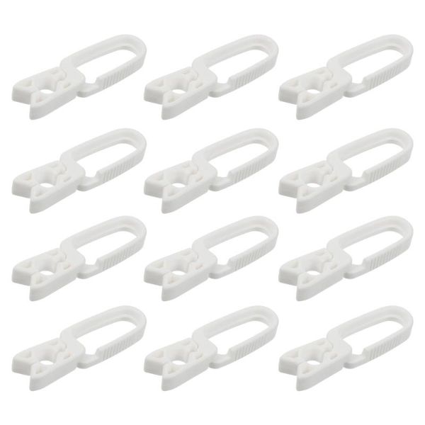 Abbigliamento Armadio Storage 24pcs Mollette per bucato per uso domestico Clip per bucato Calzini portatili Appendiabiti