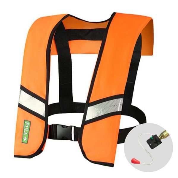 

life vest & buoy manual / automatic inflatable jacket water sports swimming fishing survival
