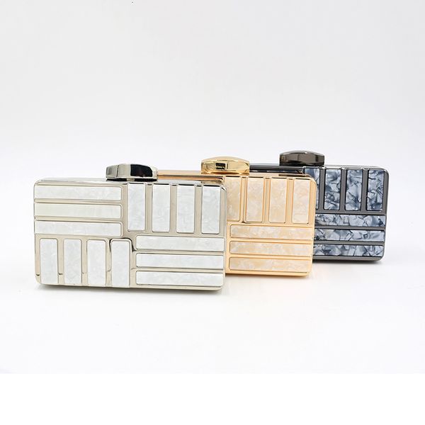 

evening bag fashion acrylic splicing for women's banquet