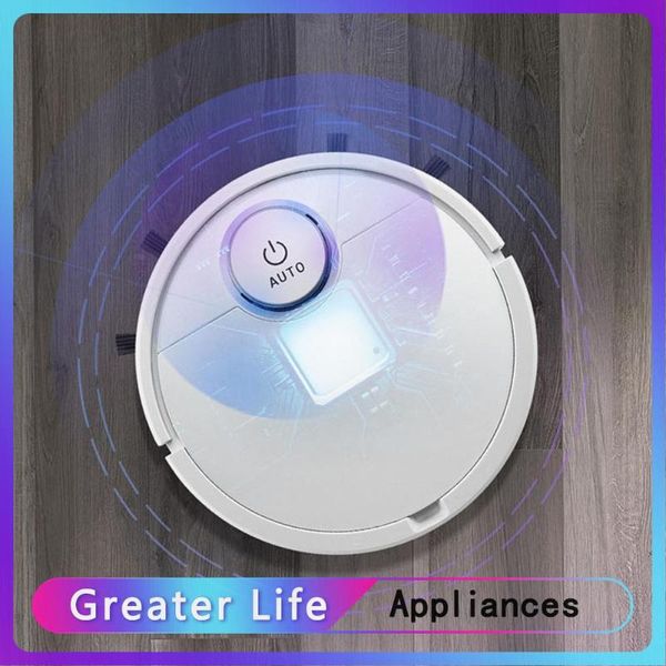 

robot vacuum cleaner touch control home sweeping mopping vacuuming machine