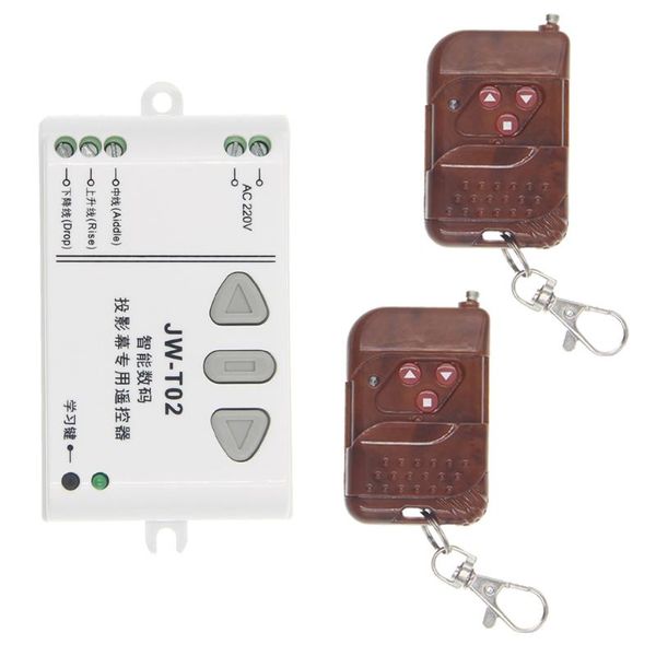 

smart home control ac 220v wireless remote switch motor inversion forward/reverse/sfor shutters/gate/projection screen
