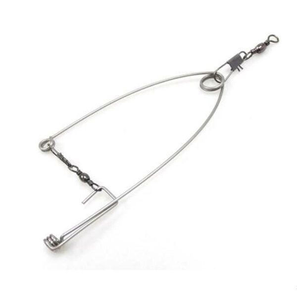 

5pcs smart kingfisher stainless steel hook trigger spring fishing hook setter bait bite triggers the catch fish automatical