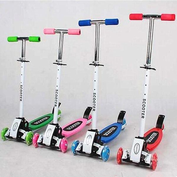 

gift sets 15 withi years old baby children scooter 3 wheel folding flash swing car lifting stroller ride bike vehicle toys gifts