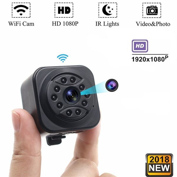 

hd wireless remote mini camera wifi 1080p ir night vision mini dv dvr digital video recorder home security surveillance camcorder 814