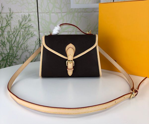

2021 fashion designers women handbags luxurys lady shoulder bags leather messenger bag classic flowers crossbody purses chains plaid totes 5