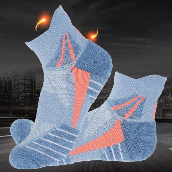 

sports socks ankle athletic running anti blister stink resist heel breathable soft low cut cushion, Black