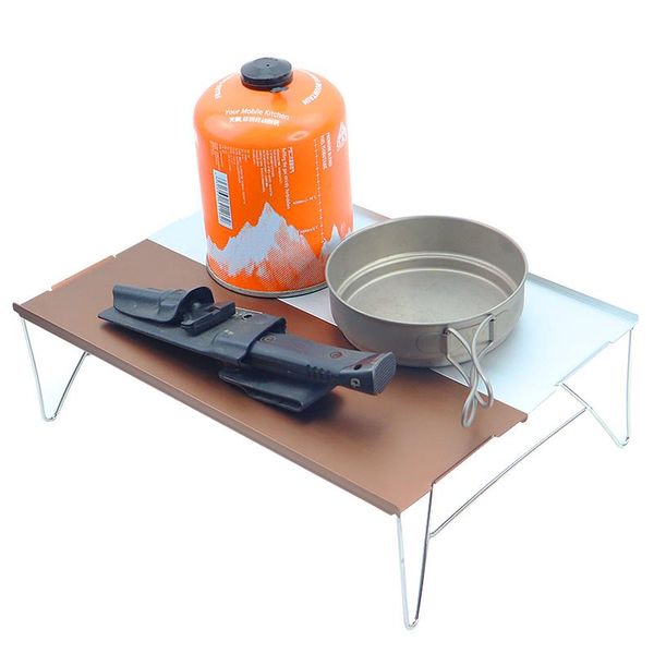 

2pcs camping table desk-furniture computer-bed folding ultralight picnic climbing outdoor