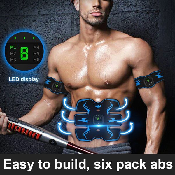 

professional ems 1 set fat burning abs stimulator muscle stimulator trainer toner massage exercise equipment parts for fitness
