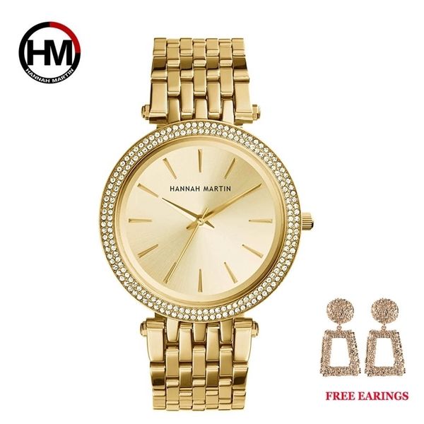 

drop women rose gold luxury brand quartz fashion waterproof wrist watch 1 set gift dress relogio feminino 210527, Slivery;brown